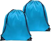 Drawstring Backpack Gym Bag Cinch Bag Foldable Draw String Back Bag Sports Bag, Drawstring Bags for Gym, Sports, Travel for Men Women