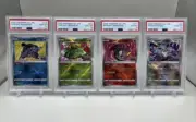 POKEMON GO RADIANT PSA 10 TRIO SET W/EEVEE SEQUENTIAL