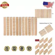 5.9-Inch Professional Wood Clay Roller Set for Intricate Texture Designs