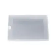 Rectangular Plastic Transparent Clear Storage Box Collection Container Organizer