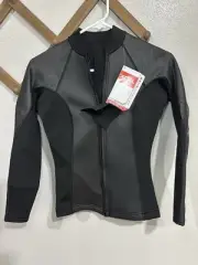 XCEL Axis Smoothskin Front Zip Wetsuit Top 2/1 mm Women's Size 6
