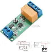 DC 5V-12V DPDT Control Reversing Polarity Relay Motor CW CCW MCU Delay Timer