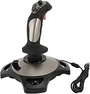 Flight Simulator Controls, Wired Flight Stick for PC with Vibration Function Throttle Control, PC Flight Joystick Controls for Computer Laptop for Win 7 8 10 11