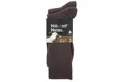 Holeproof Rib Wool Bus S10012 Taupe