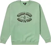 [Volcom] Men's Roundabout Crew 2 Fleece Sweatshirtew