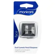 Manicare Dual Cosmetic Pencil Sharpener No-Mess Catcher 53400