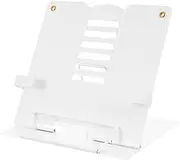 ARTIBETTER Adjustable Book Stand for Desktop Lightweight Reading Rack for Tablets and Books Portable Document Holder Multi Functional Study Accessory for Students