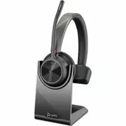 Poly Voyager 4300 UC 4310 Wireless Over-the-head, On-ear Mono Headset - Black - Microsoft Teams Certification