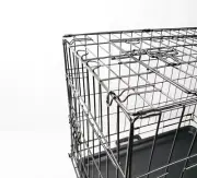 PawHub Portable 30 inch Foldable Dog Cat Travel Cage Pet Puppy Crate Carrier