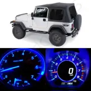 Blue LED Kit Instrument Gauge Cluster Lights Bulbs Fits 1987-1995 Jeep Wrangler (for: Jeep)