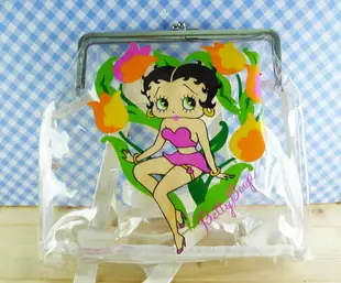 【震撼精品百貨】Betty Boop 貝蒂 後背包-透明白色 震撼日式精品百貨