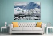 Antarctica Penguin Expedition Wall Canvas Home Decor Australian Made Quality