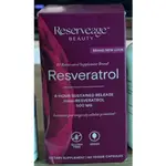 RESERVEAGE NUTRITION, 白藜蘆醇素食膠囊，500 毫克（高劑量），60 粒裝