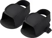 Wheelchair Leg Strap, Wheelchair Pedal, 2 Pack Adjustable Anti-Fall Support Footrest For Elderly Patient Adults Disabled Mobility