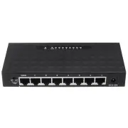 8-Port RJ45 10/100/1000Mbps Gigabit Ethernet Network Switch Lan Hub Adapter for Routers Modems