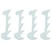4PCS Bumper Spike For STIHL MS260 026 024 MS240 OEM# 1110 664 0501