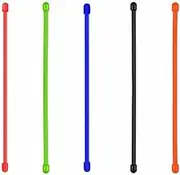 EZONEDEAL 24Pcs/set Silicone Cable Tie, Reusable Rubber Twist Tie, Cable Tie Straps for Bundling,Organizing and Holding (4 Inch)