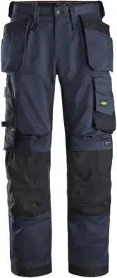 Snickers Workwear U625195043430 AllroundWork Stretch Loose Fit Work Pants 34/30