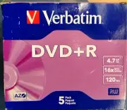 Verbatim DVD +R 5 Pack CDS