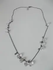 J.Crew Women's Gunmetal Fireball bauble Layer Necklace NWT 38.50