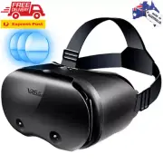 3D VR Glasses for 5-7 Inch Smartphones Virtual Reality Headset Myopia Support