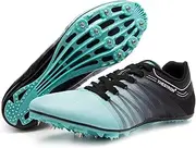 [Zakey] Track and Field Shoes Men Women Kids Spikes Sneakers Track Race Jumping Sneakers Girls Professional Running Nail Spikes Shoes Boys