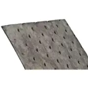 Absorbent Roll Spill Pad Sorbent Universal 18 Gal 15x150 Gray Heavy Duty