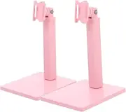 Baluue Nail Salon Rack 2pcs Nail Lamp Stand 360° Rotation for Manicure Drying