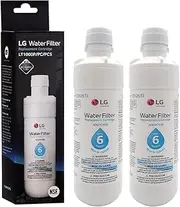 2X LG Genuine ADQ747935 LT1000P Replacement Fridge Water Filter