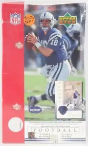 2001 Upper Deck Football Hobby Box