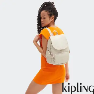 Kipling『猴子包』拉鍊掀蓋後背包-CITY PACK S(多款任選)