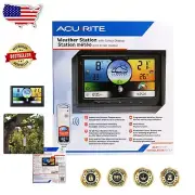 Precision Weather Station with Illuminated Display & Self-Calibrating Features