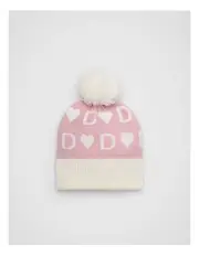 [Seed Heritage] Heart D Initial Beanie in Multi