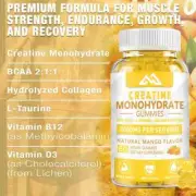 Creatine monohydrate gummies,