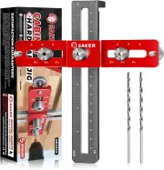 Cabinet Hardware Doweling Jig,Adjustable Cabinet Template Tool for Knobs,Handles