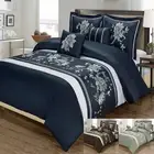 LUXURIOUS Myra100% Egyptian Cotton Duvet Cover Sets- 4 Styles 2 Sizes