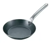 De Buyer 5130.24 Carbone Plus Round Frying Pan Stainless Steel Cold Handle 24cm