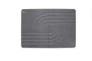 Quick-Drying Bath Stone Mat | Gray – Standard Size (27.5” x 19.6” x 12mm) | E...