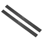 2Pcs 12 Inch Window Glass Shower Doors Replacement Squeegee Rubber, Black