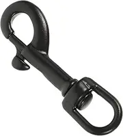 Stainless Steel Diving Hook Single Ended Snap Clip for Flag Pole Marine Pet Leash