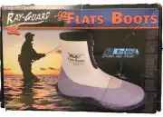 ForEverlast Flats Boots Lightweight Neoprene Rubber Boots for Fishing & Wading,
