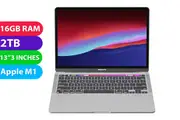Apple Macbook Pro 2020 (M1, 16GB RAM, 2TB, 13") Australian Stock - Refurbished (Excellent)