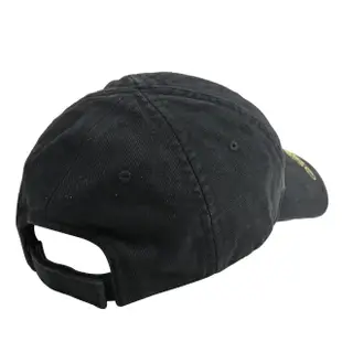 【Balenciaga 巴黎世家】電繡徽章LOGO棉質棒球帽(黑/金)