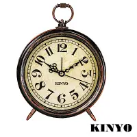 在飛比找Yahoo奇摩購物中心優惠-KINYO 懷舊風大型靜音掃描鬧鐘(TB-703)