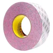 3m Double Sided Film Tape,60 yd L,2" W 469 3m 469 0021200383892 Tissue Red