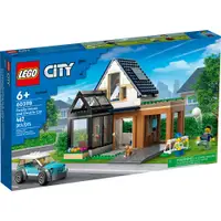 在飛比找蝦皮商城優惠-LEGO樂高 LT60398 City系列 城市住家和電動車