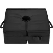 Rhino Basemate Slot Opening Umbrella Weighted Sandbag Support Base 18" Black
