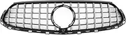 Car Front & Radiator Grilles GT Style Front Radiator Grille Inlet Grid Mesh Grill Fit For Mercedes Benz GLC X254 2023 2024+ Tuning Accessories Car Grille(Red)