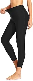 [Holipick] Swim Pants for Women High Waisted Swimming Leggings Swimsuit Pants UPF 50+ Rash Guard Pants