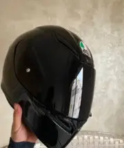 Visor compatible with AGV K5 K5S K3SV K1 K1S Black
